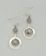 Gemstone Kinetic Earrings