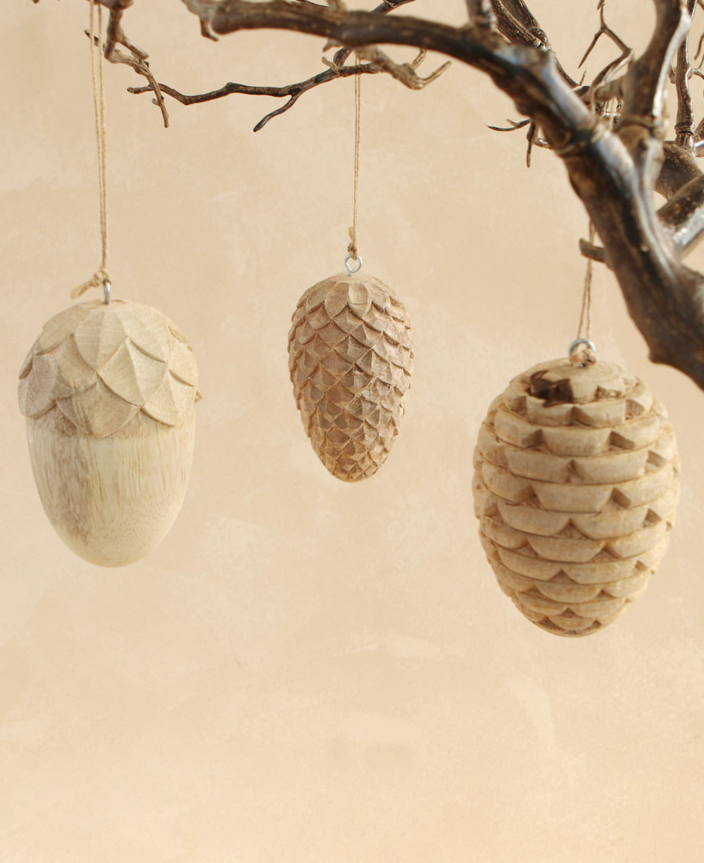 Tree Cone Ornaments