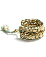 Woven Bead Bracelet