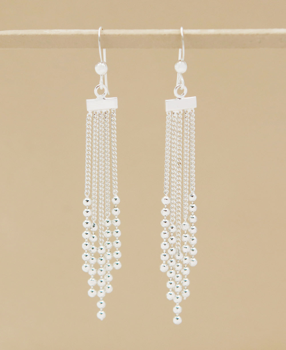 Beaded Chandelier Earrings