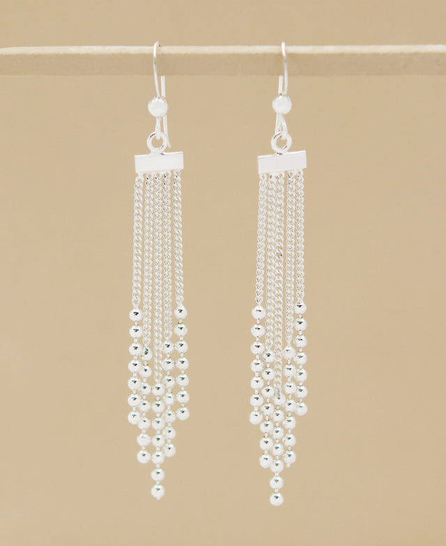 Beaded Chandelier Earrings