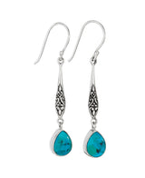 Turquoise Drop EArrings