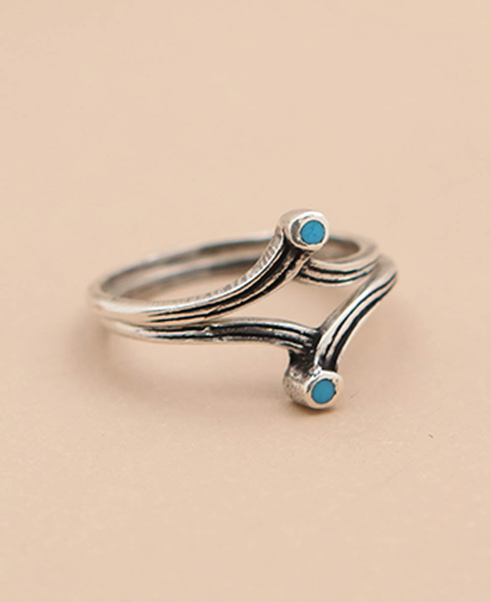 Stacked Turquoise Ring