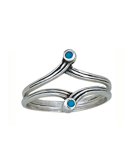 Stacked Turquoise Ring