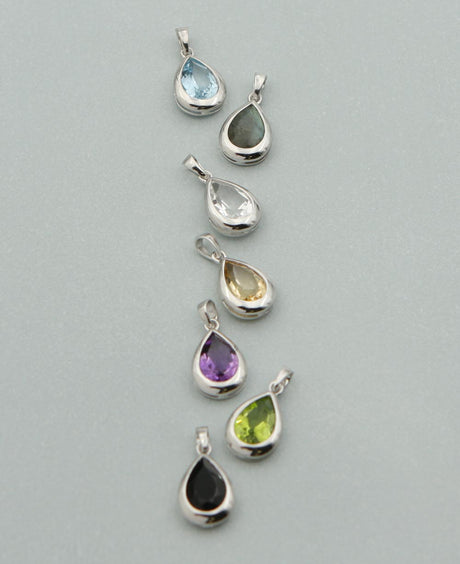 Teardrop Charm Pendants