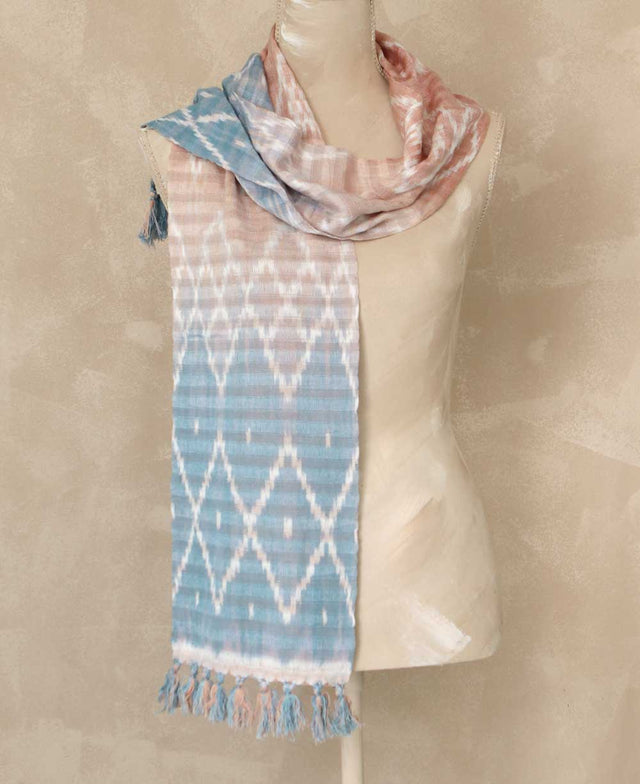 Guatemalan Ikat Scarf