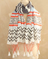 Contemporary Striped Scarf