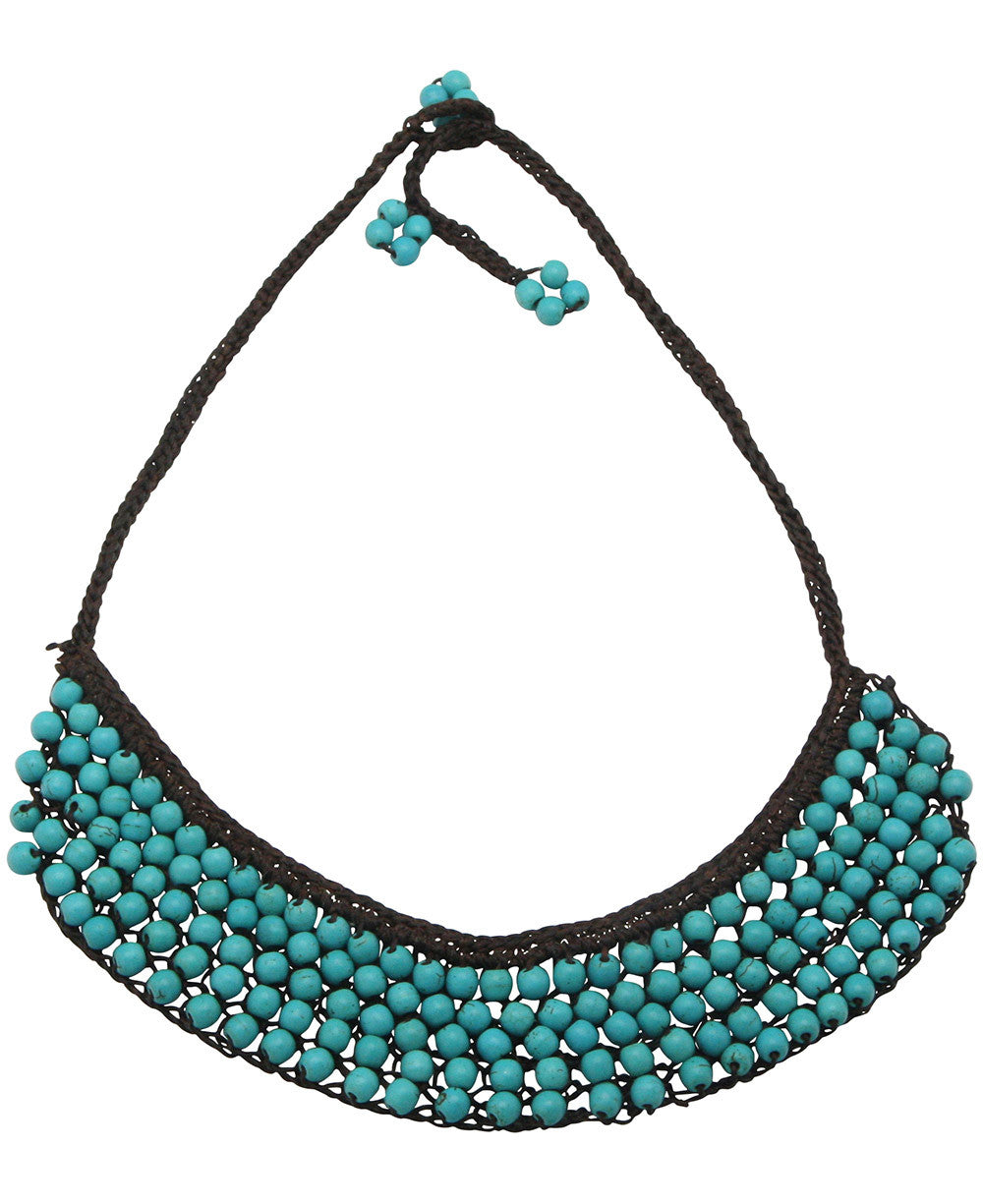 Turquoise Beaded Necklace