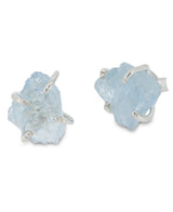 Aquamarine Stud Earrings